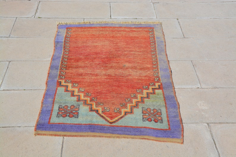 Vintage Pile Teppich Willkommensgrube Kleiner Teppich Boho Teppich