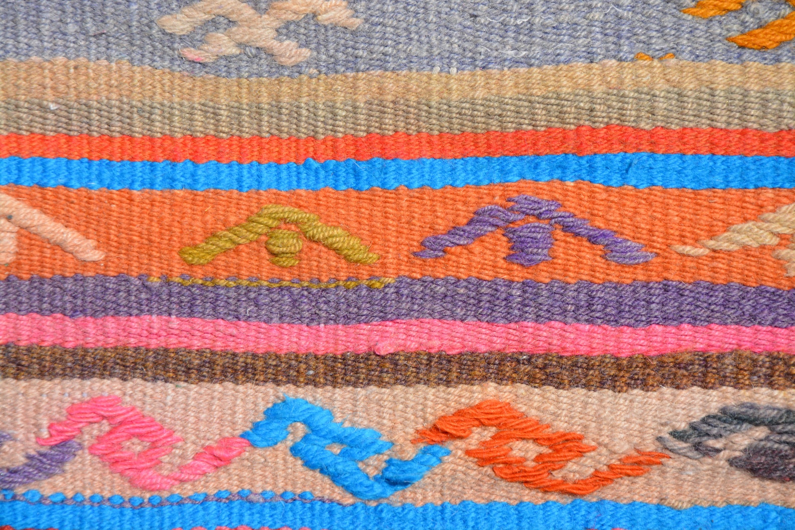 Pink Oriental Rug Beige Rug Hand Braided Rug Indian Jute Etsy