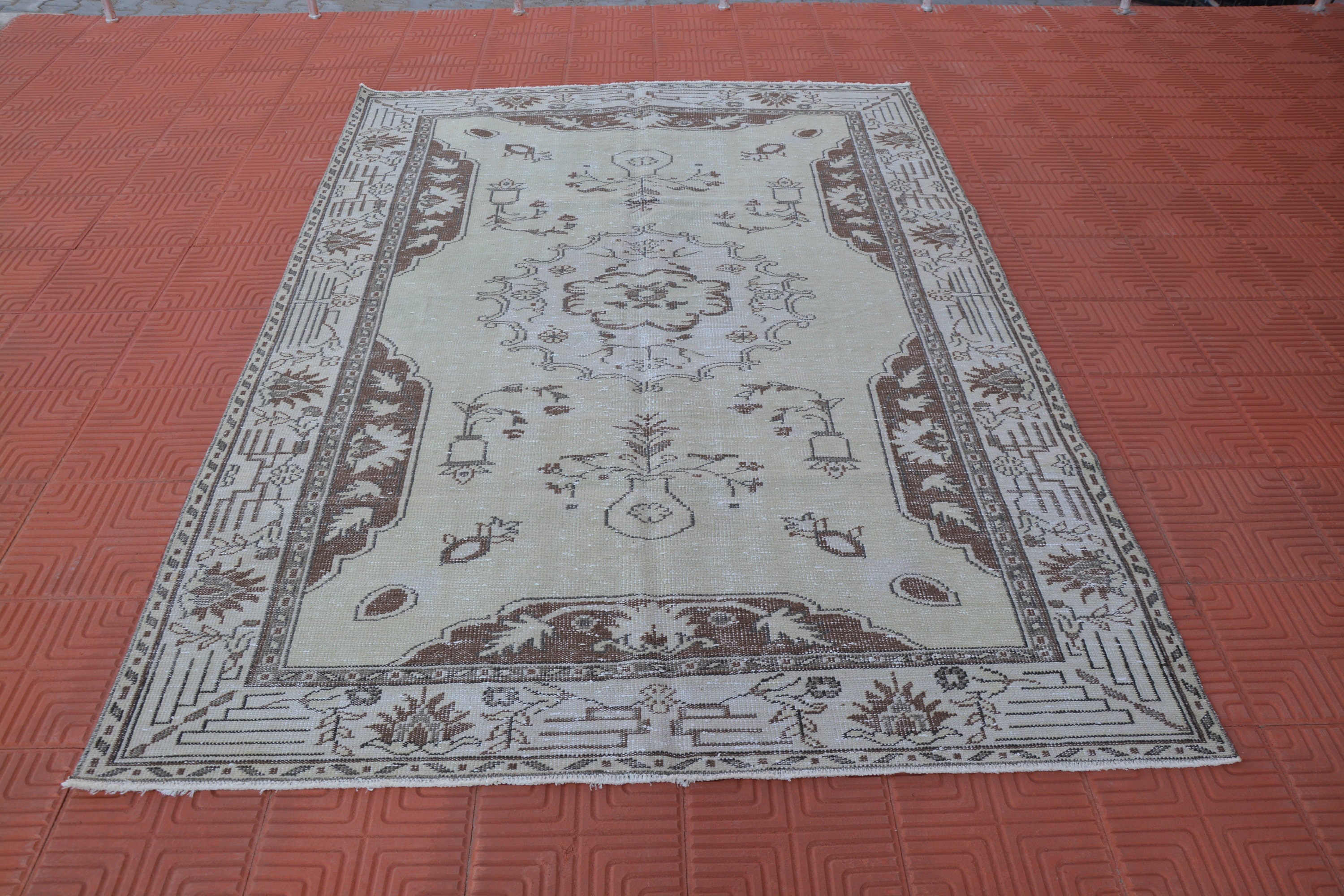 Turkey Rug Vintage Rugs Tribal Turkish Rug Berber Rug Etsy