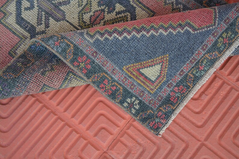 Hand Woven Oriental Rug Persian Style Rug Oushak Rug Etsy