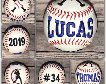 embroidered baseball