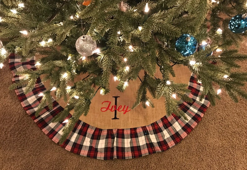 Personalized Christmas Tree Skirt 
