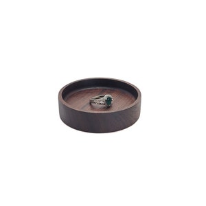 Walnut Ring Dish | Ring Holder | Ring Tray | Wood Dish | Jewelry Holder