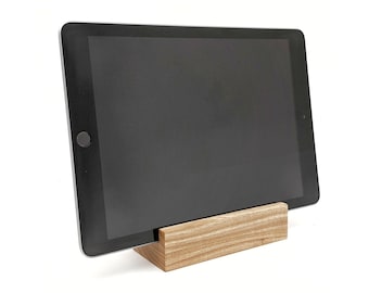 Ash iPad Stand | Wooden Tablet Stand | iPad Station | Wooden iPad Stand | Tech Gift