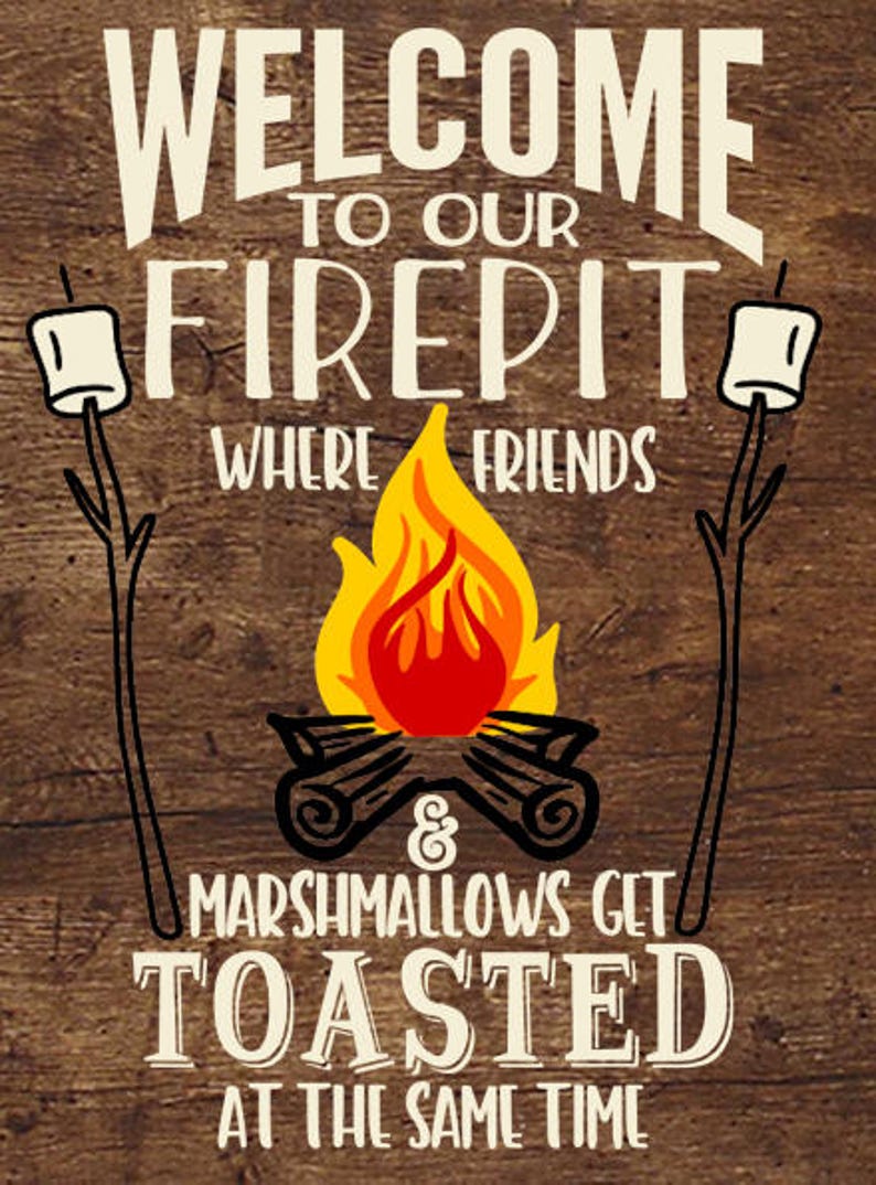 Welcome to our Firepit SVG cuttable file png pdf eps | Etsy