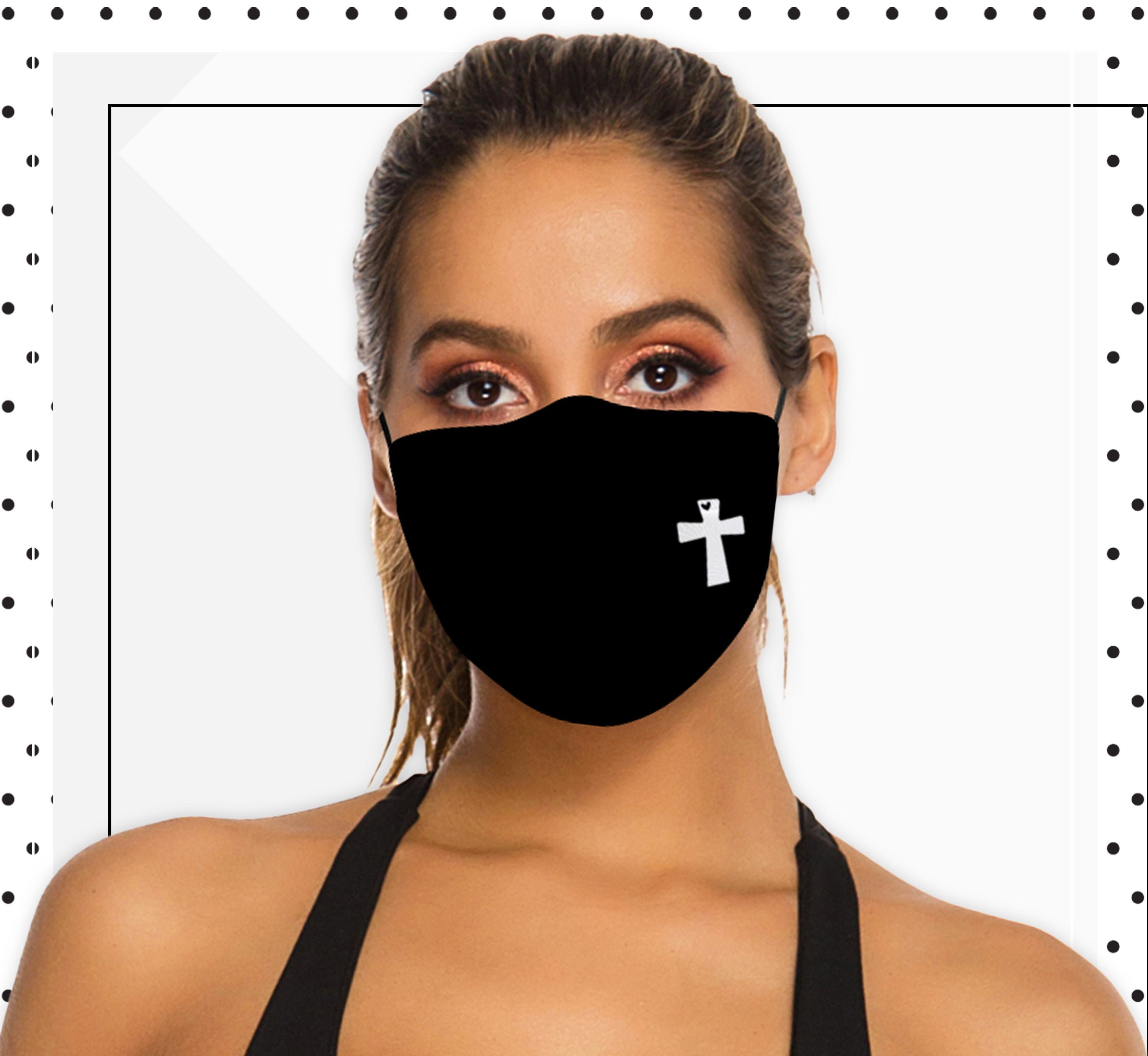 Christian Face Mask for God Lover Adjustable Washable & Etsy