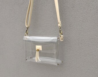 clear crossbody stadium bag wholesale