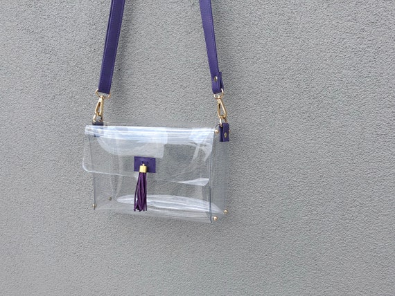 clear lsu purse