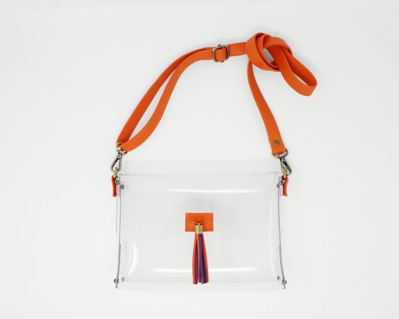 clemson clear purse