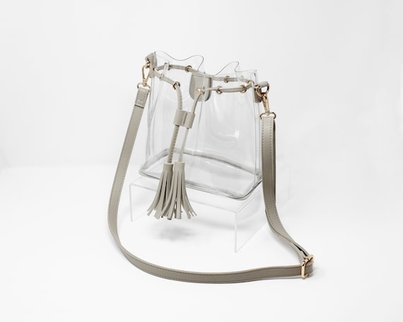 Clear bucket bag Clearance