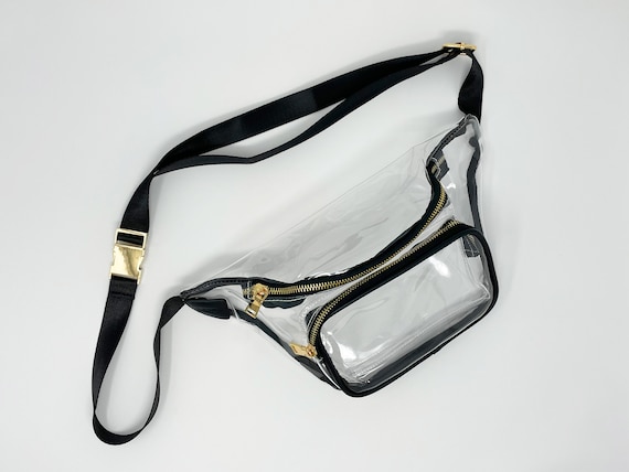 Clear Belt Bag Clear fanny pack stadium approved for