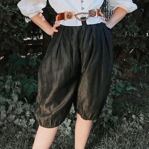 S/M-1910’s/20’s Black Gym Bloomers—Please read item description before purchasing for details, measurements, and return policy!