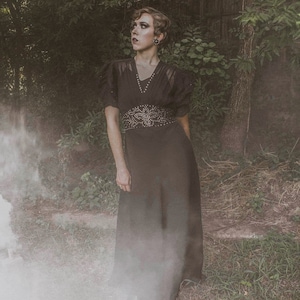 S/M-1930’s Evening Gown--Please read item description before purchasing for details, measurements, and return policy!