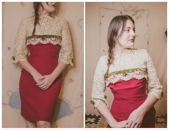 1960’s Christmas party dress by “Arpeja”