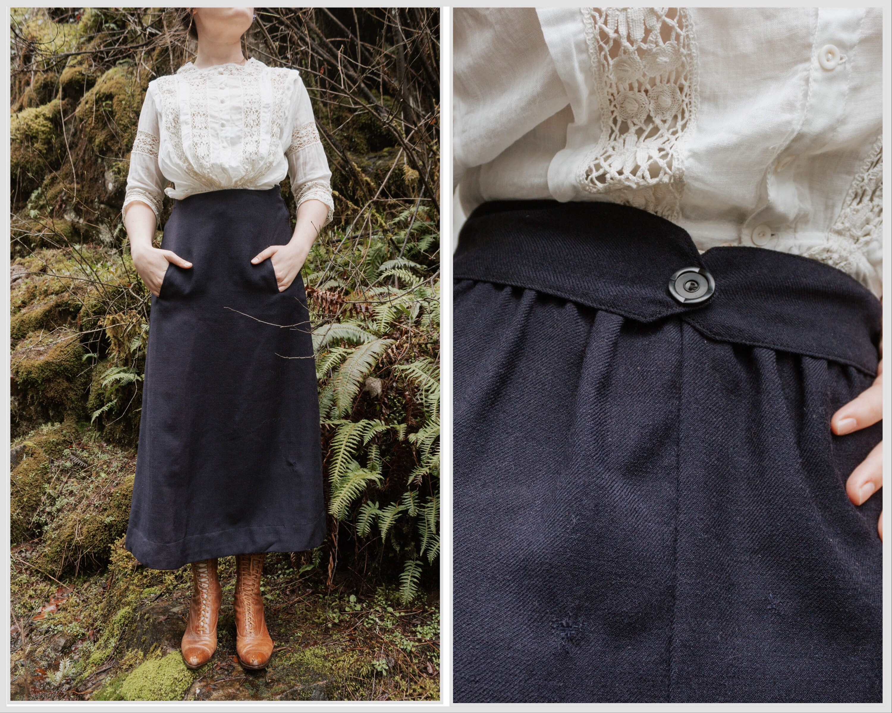 Falda estilo anos 20 Etsy Espana