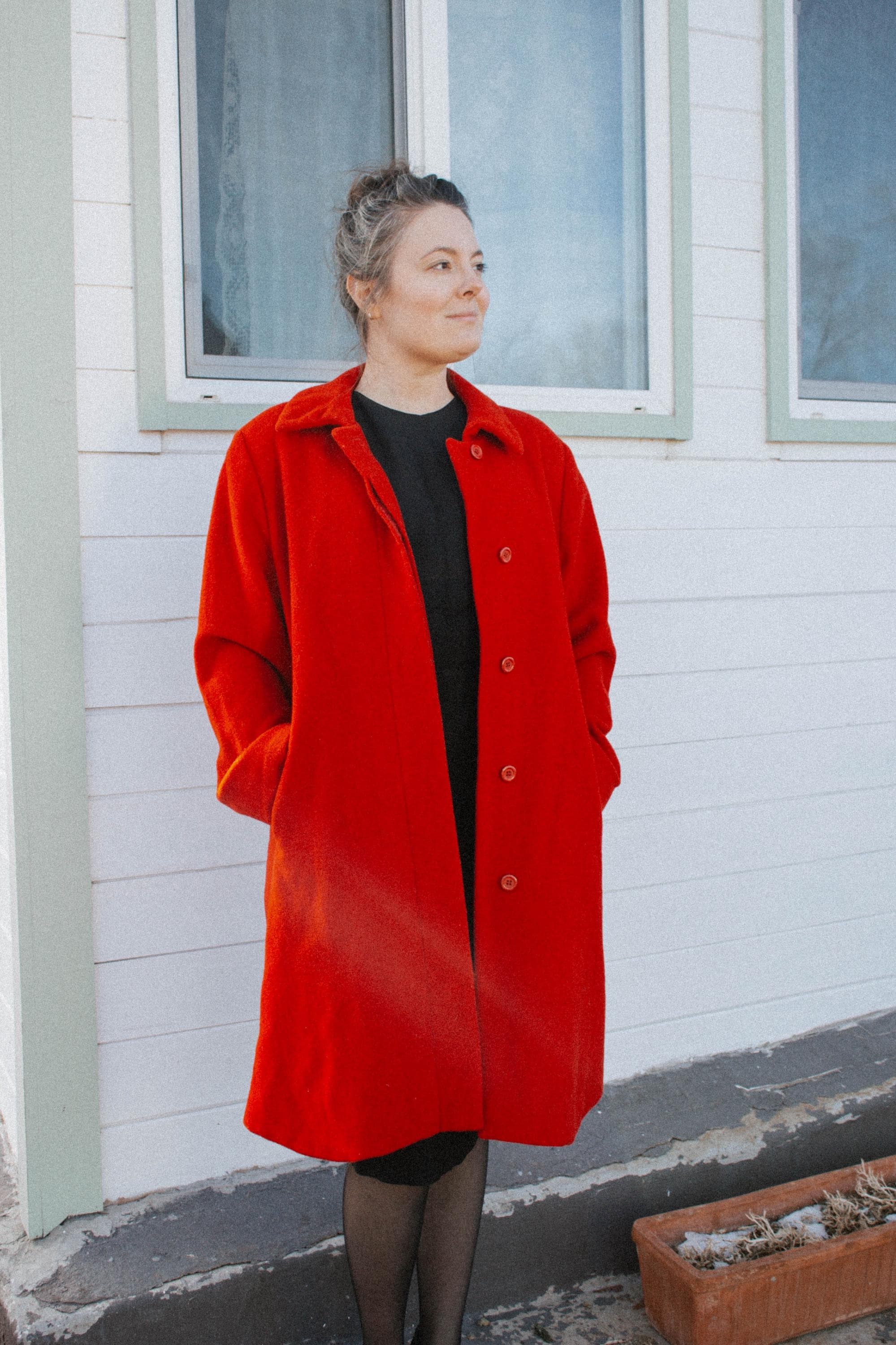 harve benard ウールロングコート 90年代 ハーブバナード Harve Benard Coat In Vintage Outerwear Coats & Jackets For