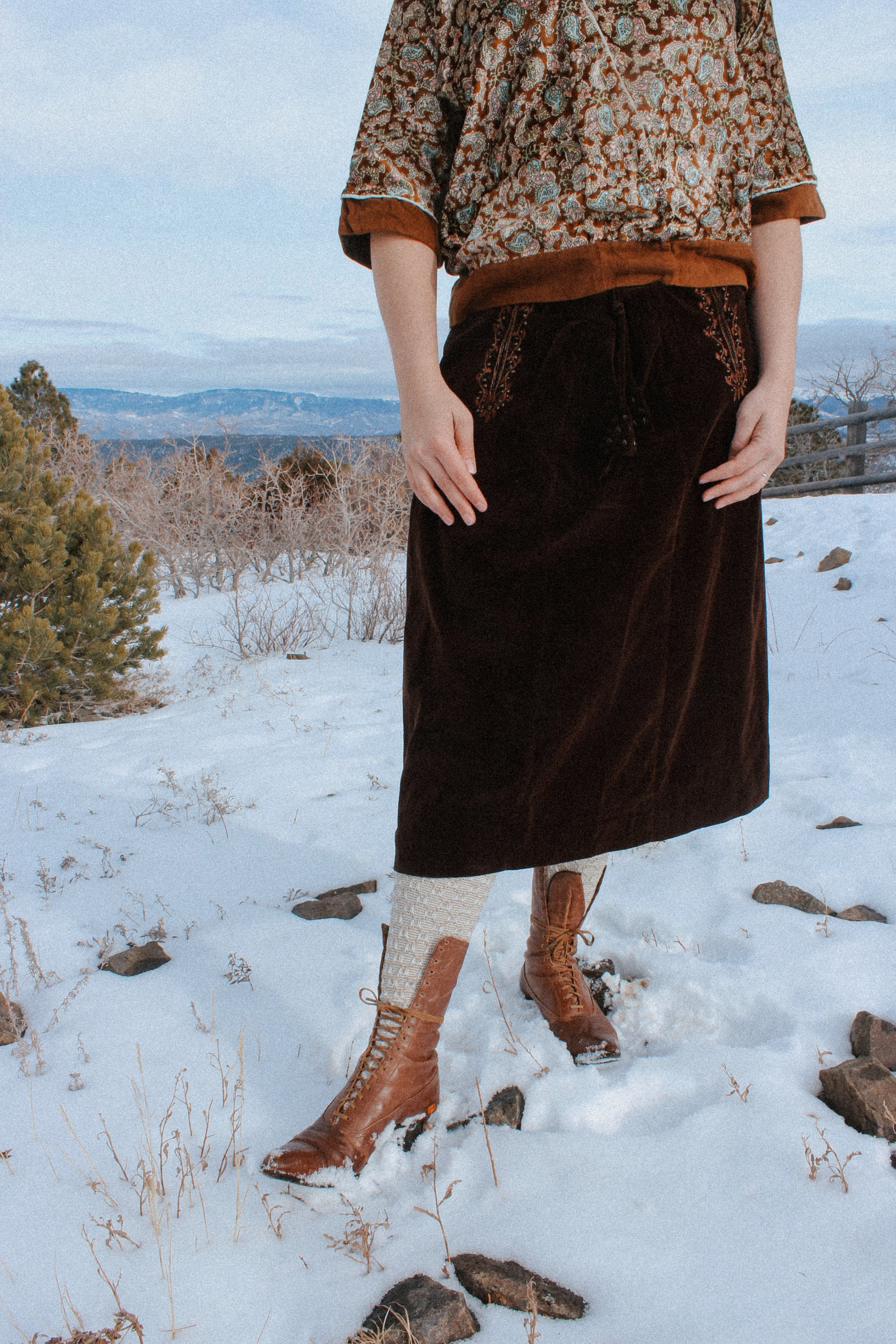 Vintage Hungarian Skirt - Etsy