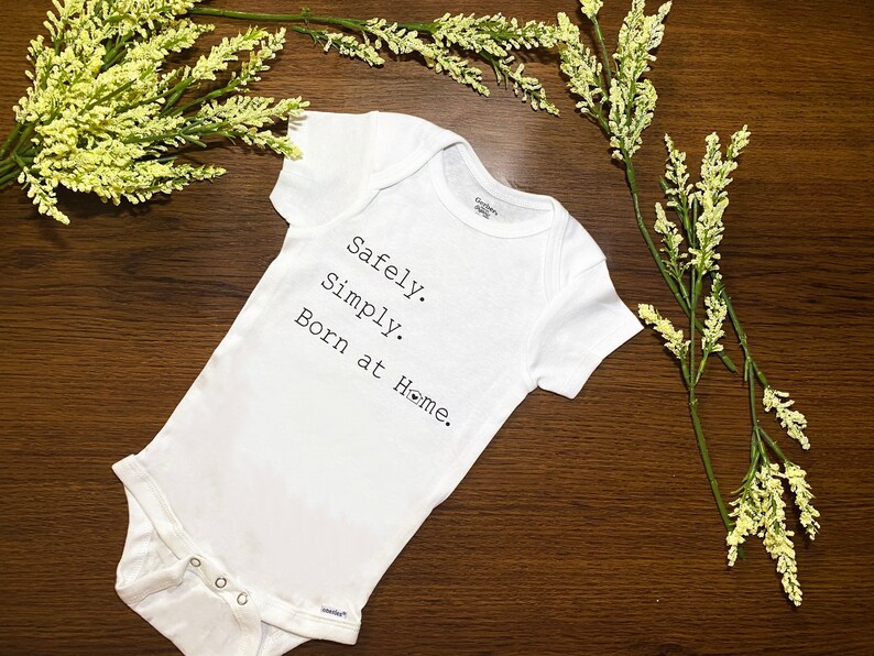 born at home onesie