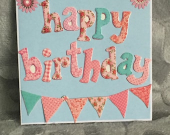 Happy Birthday Handmade Card