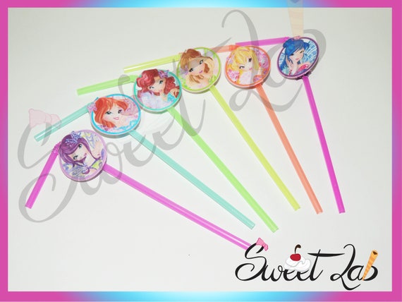 Custom Topper Paille Winx Club Anniversaire Anniversaire Annee Etsy