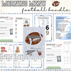 Fall Homeschool Morning Menu