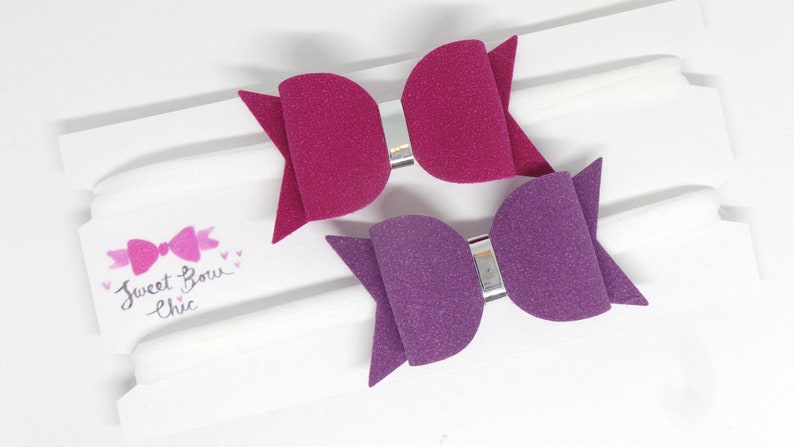 Hair Bun Wrap Autumn Hair Accessories for Kids, Faux Suede Bow Nylon Baby Headband Gift Set