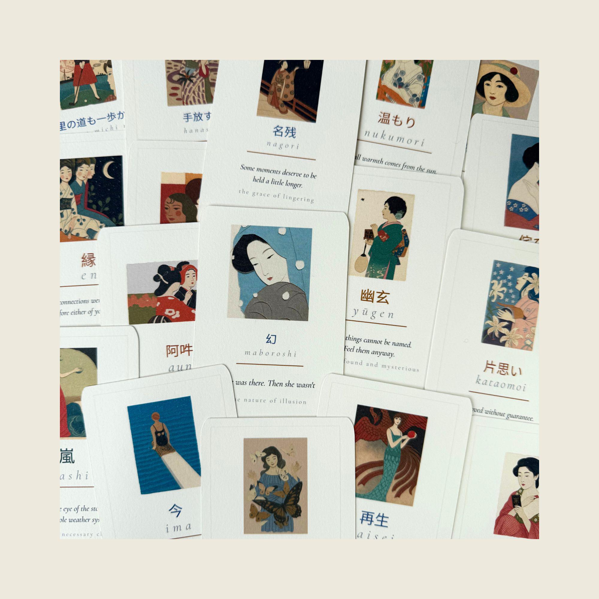 Japanese Oracle Cards - Etsy