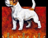 Leash hanger Leash hooks Jack Russell Terrier Dog supplies Dog accessories Dog figure Wood sign dog Dog lover sign Hand painted sign А3В60