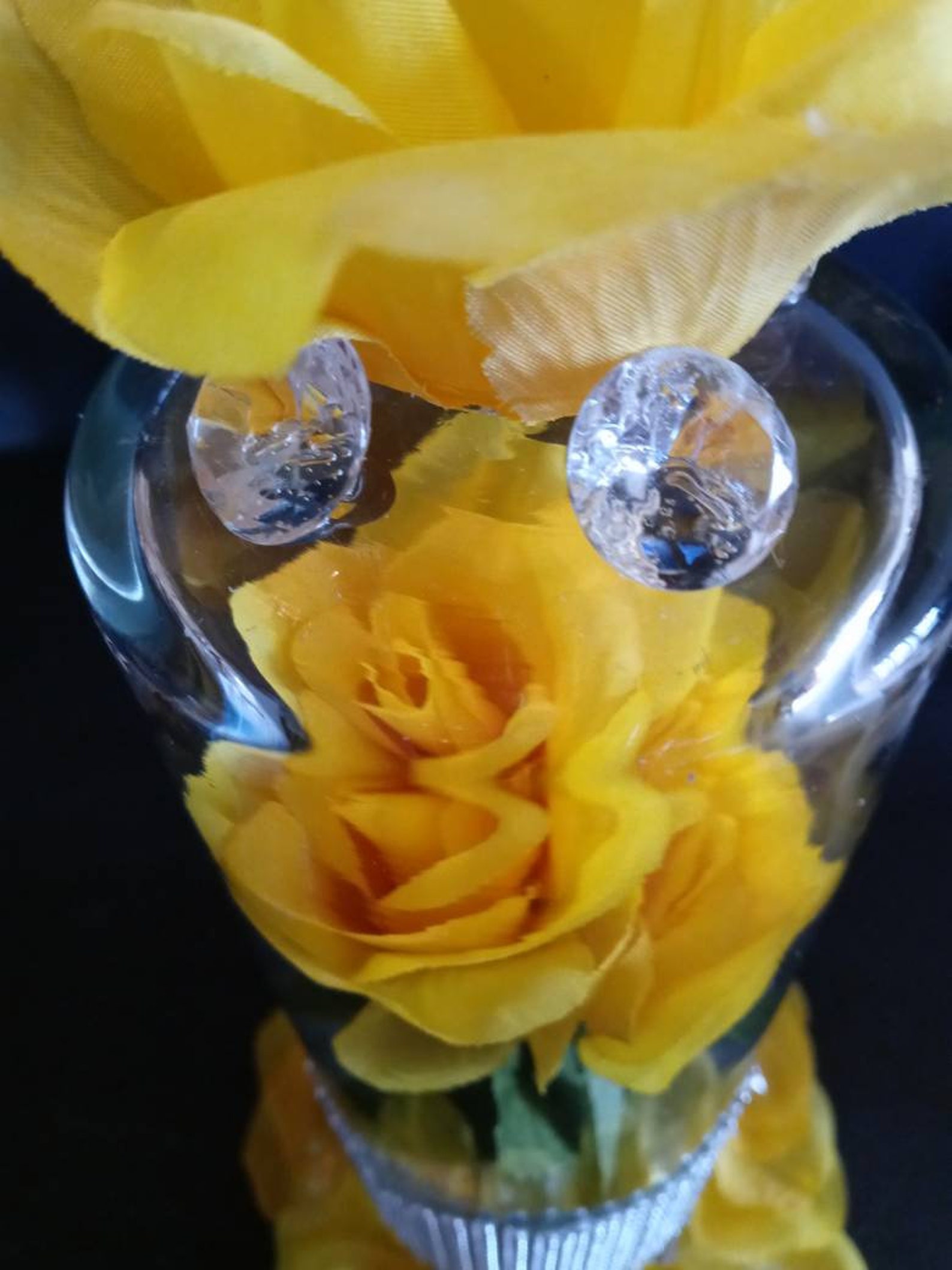 Beautiful Yellow Rose Arrangement Etsy