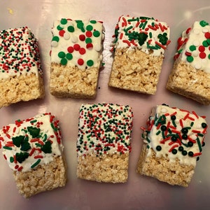 Christmas Rice crispy treats
