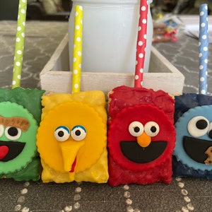 12 Monster and character rice crispy treats