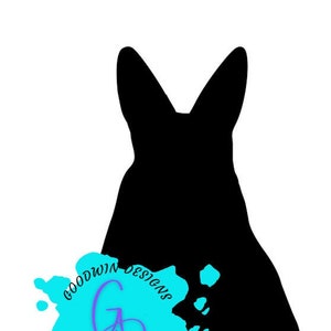 Dwerg Papillon konijn svg clipart