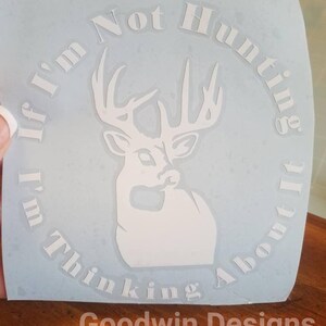 Buck Deer Hunting Decal Sticker