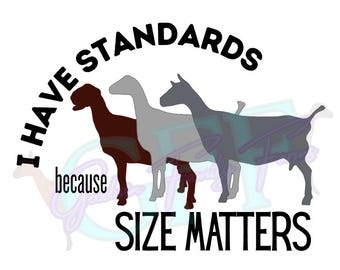 I have standards Dairy milk goat svg