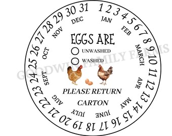 Egg carton stickers svg clipart laying hens poultry