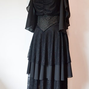 Gothic summer witchy dress image 2