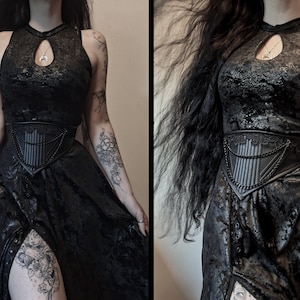 Vampire gothic corset belt