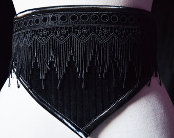 Victorian gothic corset belt