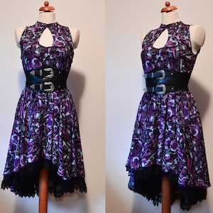 Halloweeny gothic summer dress