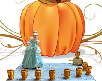 Princess Menorah Classic Disney Judaica Hannukah Cinderella