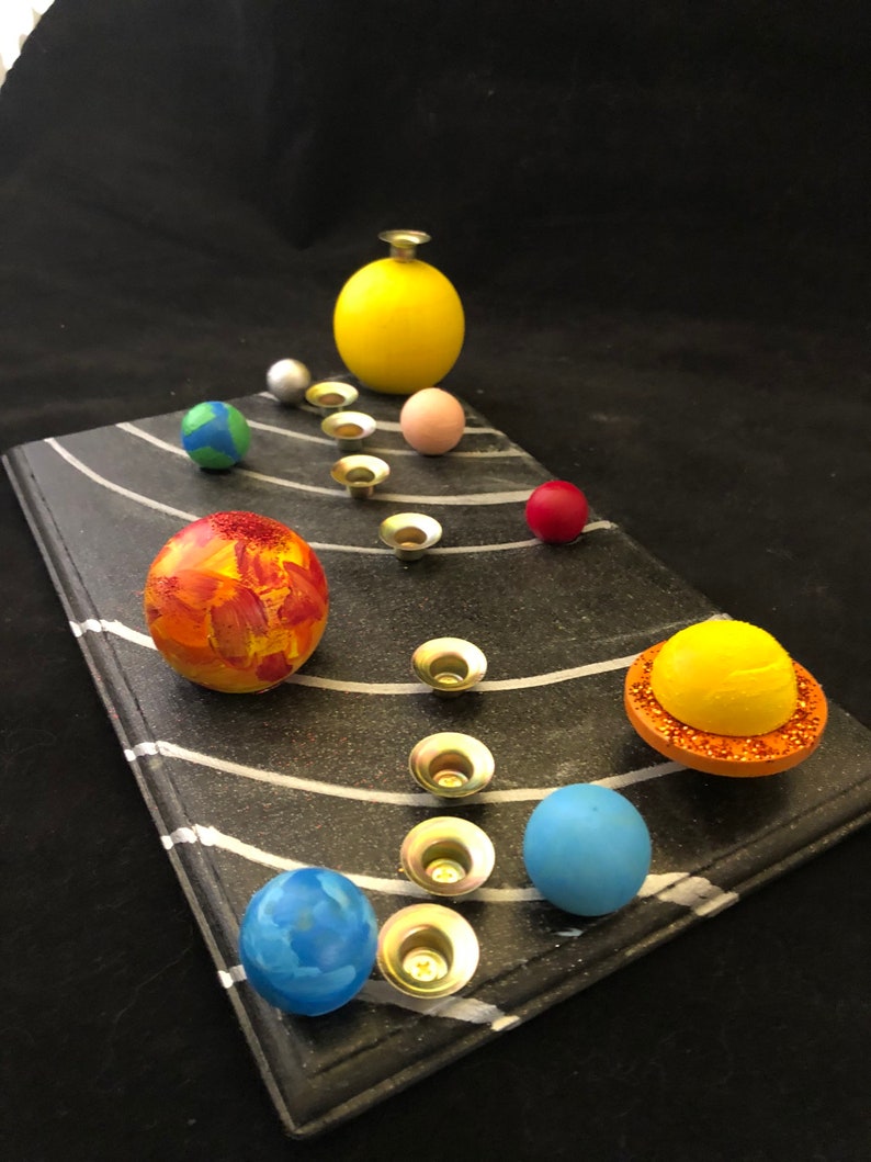 Menorah System Outer Space Hanukkah Judaica Jewish Etsy