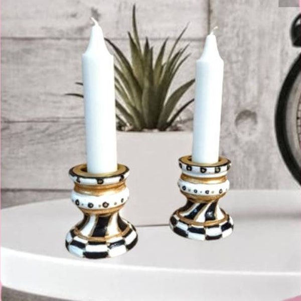 Shabbat Candle Holder Etsy