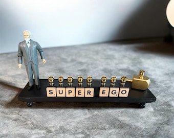 Sigmund Freud Menora SuperEgo Intellectuelen Scrabble Chanoeka Chanoeka Therapeutentheorieën