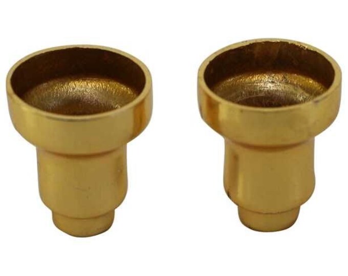 Menorah Candle Drip Cups Silver Gold Etsy