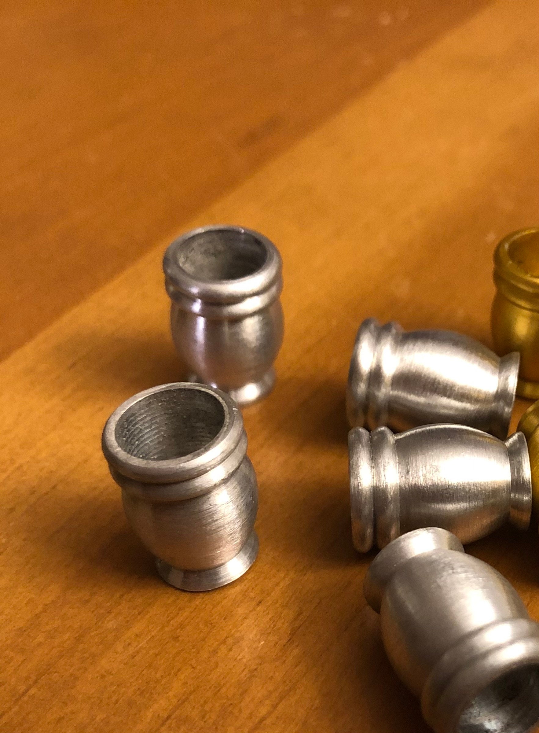 DIY Menorah Candle Cups Dreidel Make Your Own Wood Silver Gold Etsy