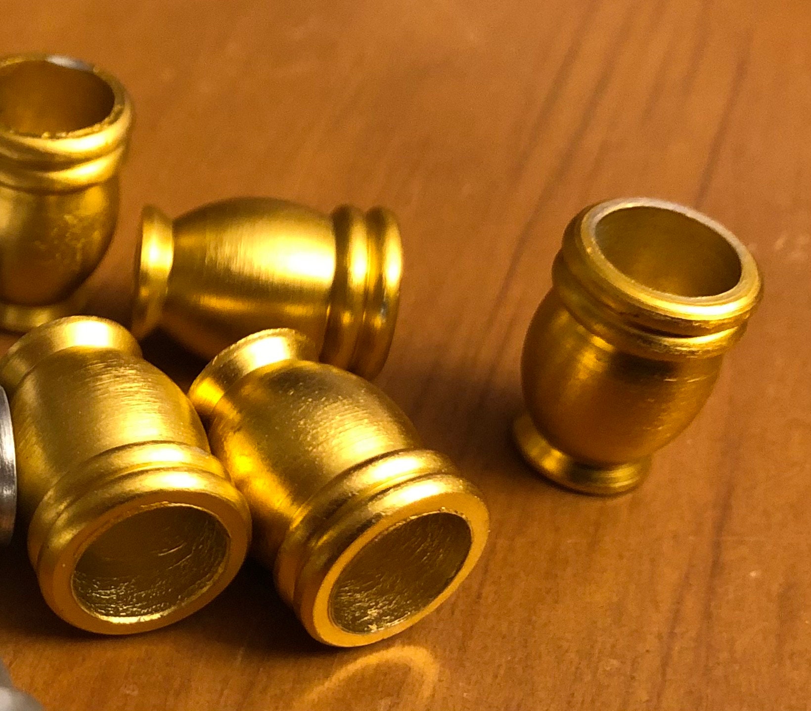 DIY Menorah Candle Cups Dreidel Make Your Own Wood Silver Gold Etsy