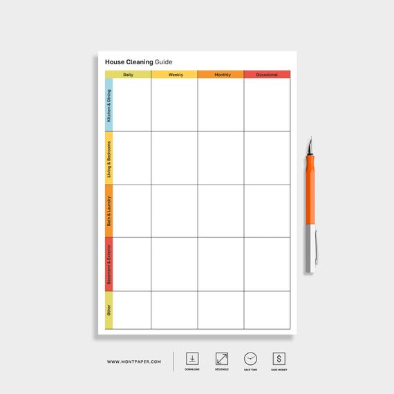 A6 Grocery List Notepad – Minimalist Shopping List Pad, Modern Stationery Gift