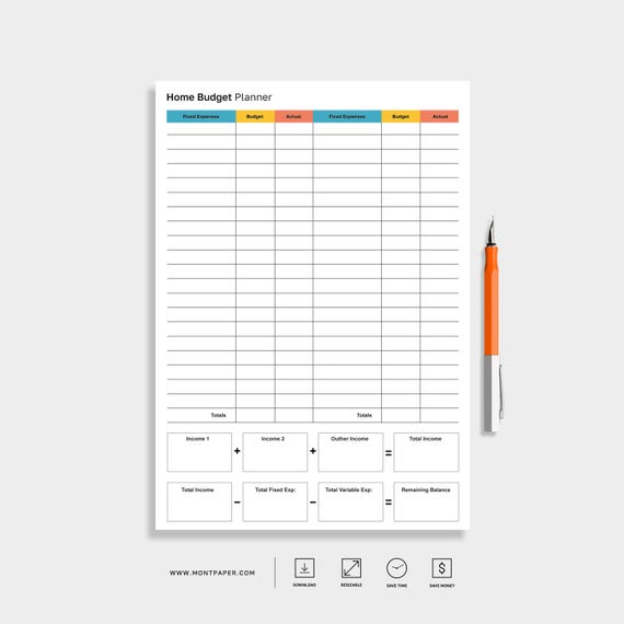 A6 Grocery List Notepad – Minimalist Shopping List Pad, Modern Stationery Gift