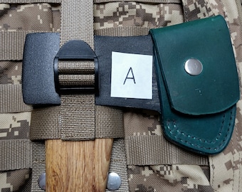 MOLLE Axe Carry Adapter, hiking, camping, hunting, fishing, tactical gear, bushcraft 0003