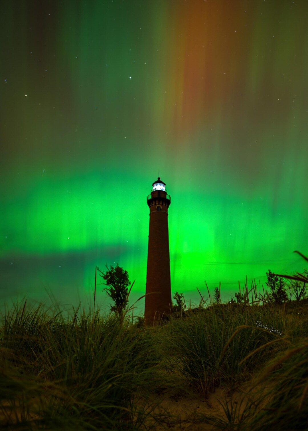 Emerald Skies / Northern Lights / Silver Lake / Little Sable Lighthouse